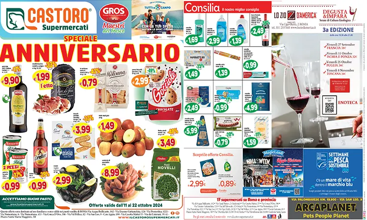 Volantino 11 ottobre 2024