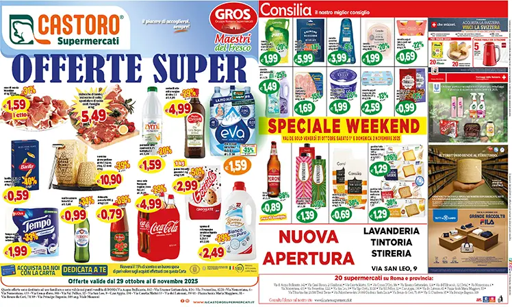 Volantino 29 ottobre 2025