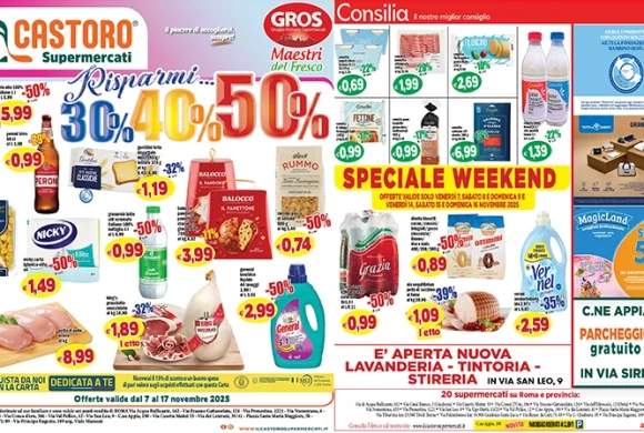 Volantino 7 novembre 2025