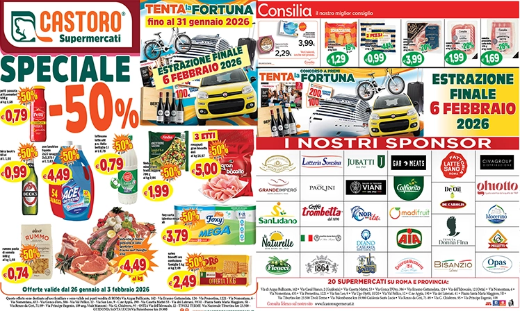 Volantino 26 gennaio 2026