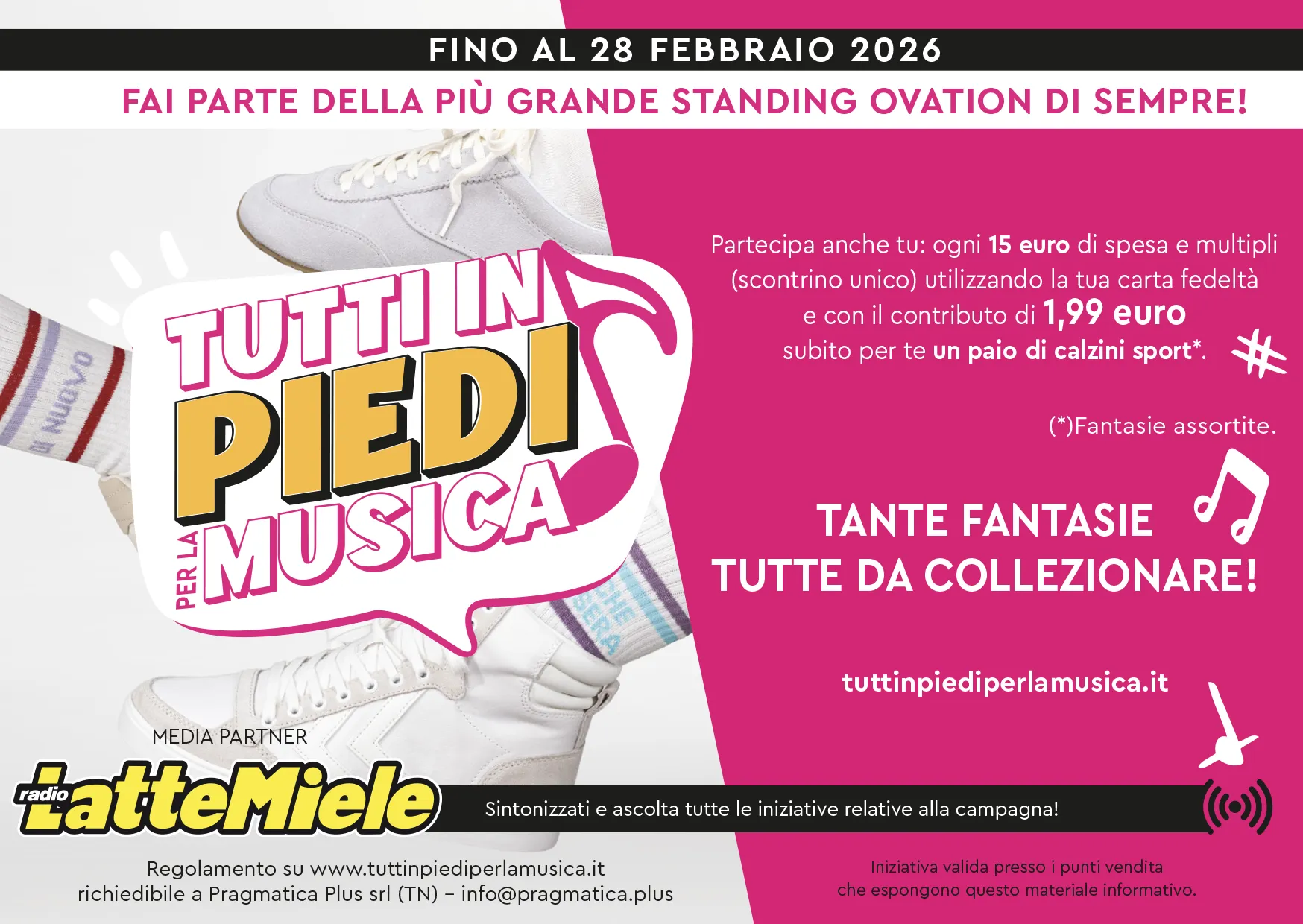 Tutti in piedi per la musica