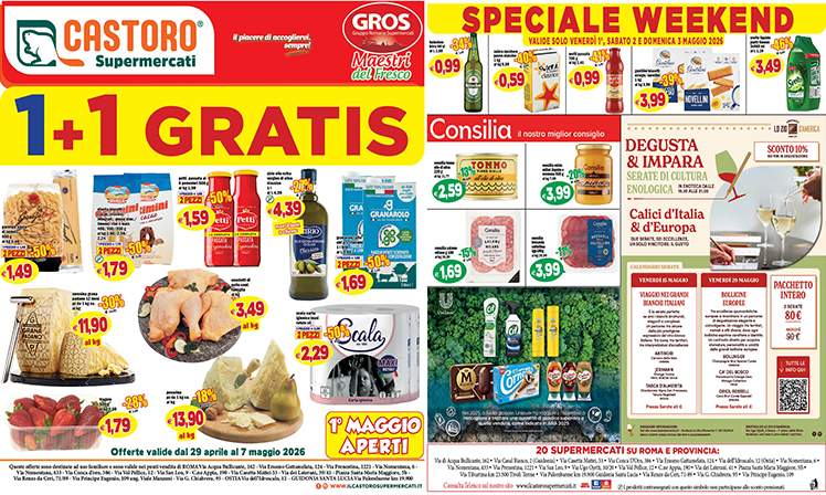 Volantino 29 aprile 2026