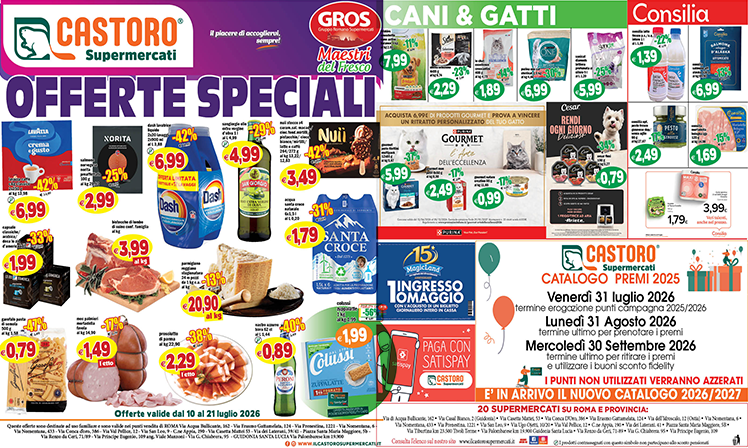Volantino 10-21 luglio 2026