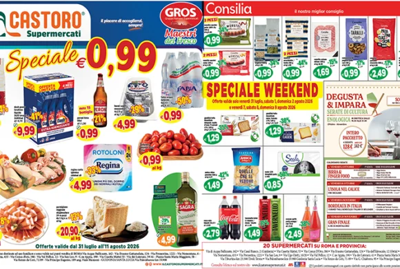 Volantino 31 luglio – 11 agosto 2026